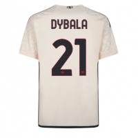 Billiga AS Roma Paulo Dybala #21 Borta fotbollskläder 2023-24 Kortärmad